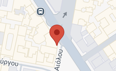 Map snapshot for Dragatsaniou 6, Athens 105 59